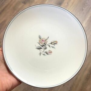 Vtg Noritake Margot 5605 Bread Dessert Plates 6" Set Of 7 Rose Floral Grannycore